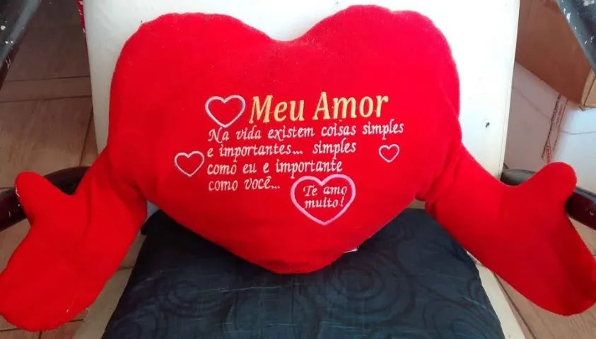 Coração almofada - Foto 3