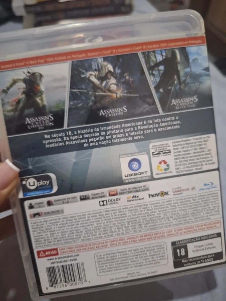 Jogo Assassins Creed The Américas Collection Ps3 playstation [sem manual] - Foto 2