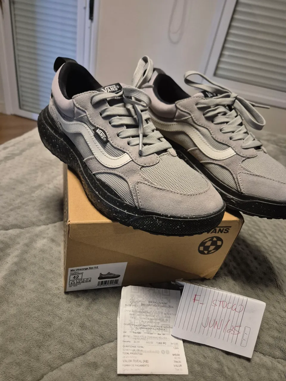 Tênis Vans Ultrarange Neo VR3 Cinza - Original