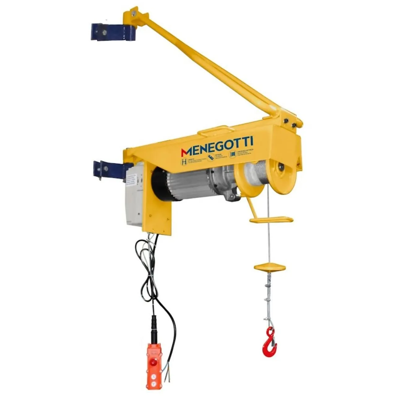 Guincho de Coluna Regulável MGC 200 Monofásica 60Hz com 60m de Alcance MENEGOTTI