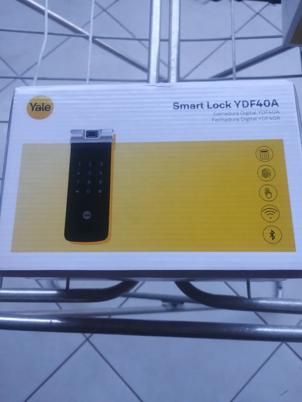 Fechadura Digital Yale YDF40A - Segurança e Tecnologia