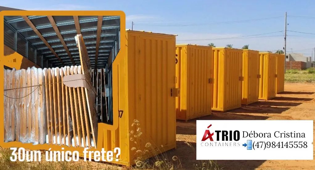 Container para locadores desmontáveis  - Foto 2