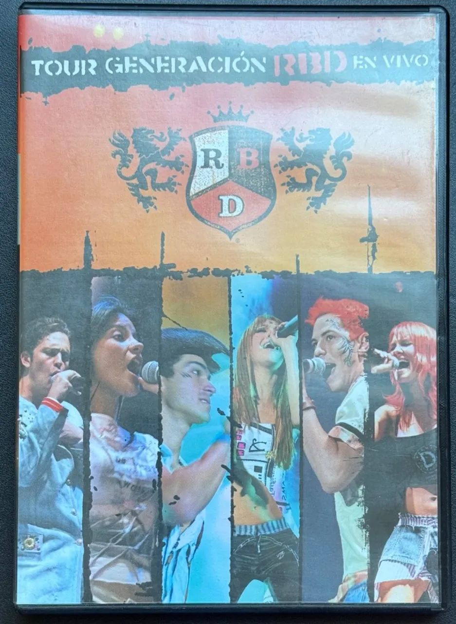 DVD Tour Generación RBD En Vivo 2005
