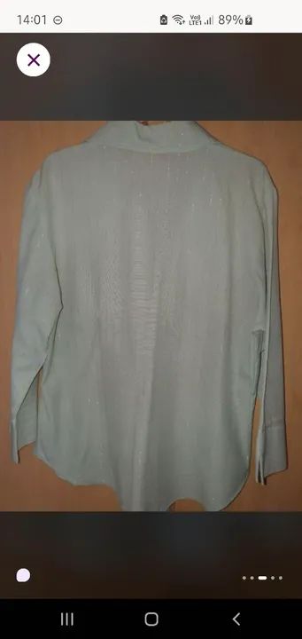Camisa verde com brilho  - Foto 3