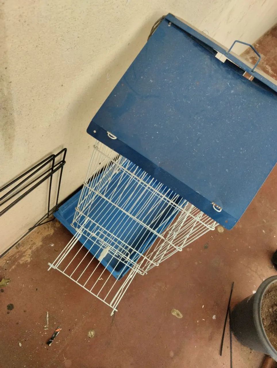 Gaiola com Teto para Animais de Pequeno Porte - Foto 2