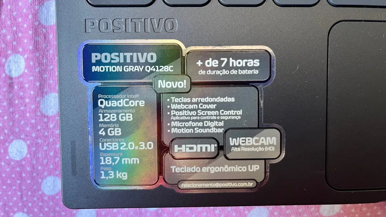 Notebook Positivo com Intel Core e Tela HD - Foto 4