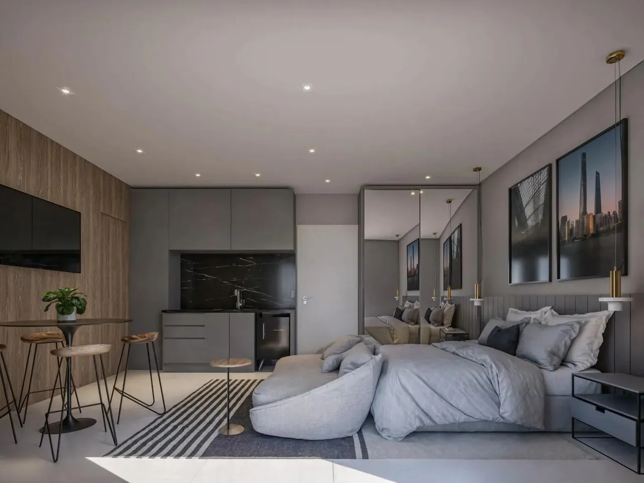 Apartamento para Venda em Florianópolis, Carianos, 1 dormitório, 1 banheiro