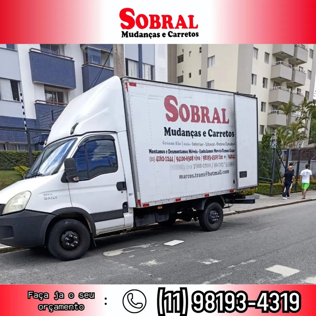 Carretos Mudanças Sobral. Barueri Alphaville Cotia toda SP 