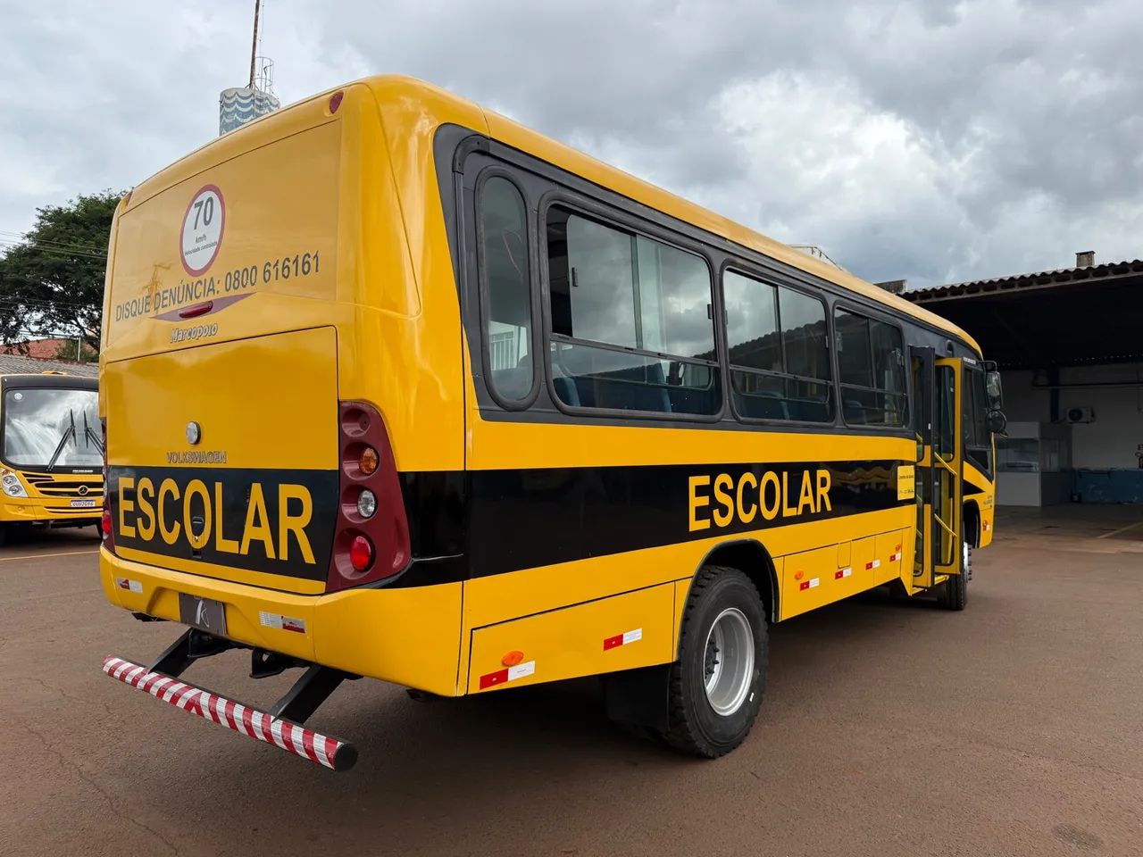 Ônibus Escolar Marcopolo modelo senior mídi ano 2012/2012 48L em cascavel,PR - Foto 6