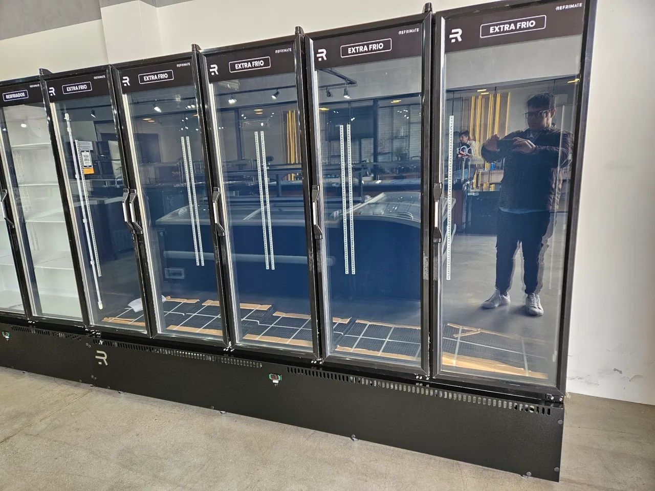auto serviço 5 portas extra frio para cervejas e carnes - a pronta entrega 