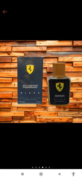 Perfume Scuderia Ferrari Black - 100ml