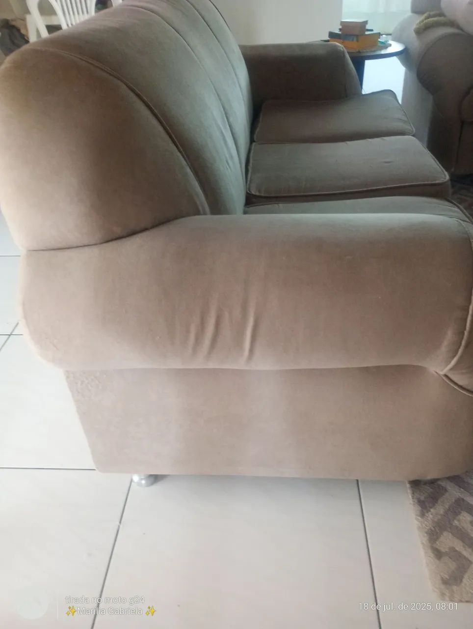 Sofá 3 Lugares Confortável e Elegante - Foto 5