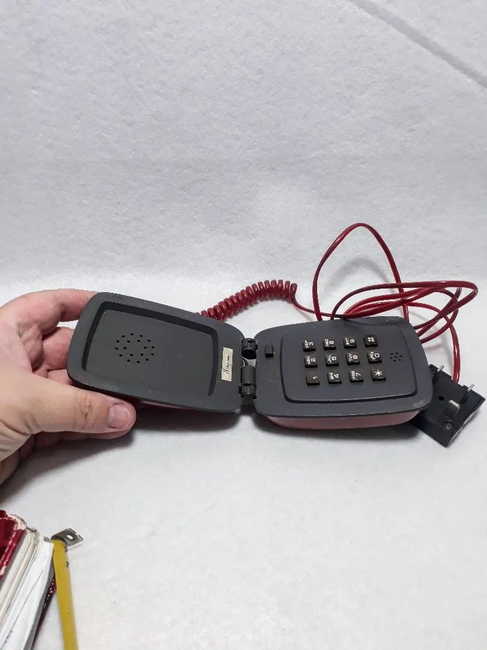 Antigo telefone fixo Honey Phone importado - Foto 6