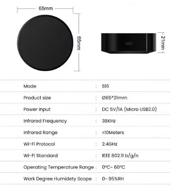 Controle remoto Smart universal, compatível com Alexa e Google - Foto 3