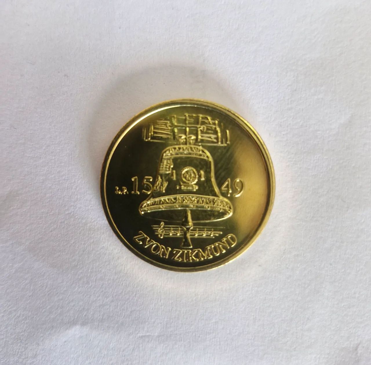 Medalha Comemorativa Castelo de Praga - Peça de Colecionador - Exonúmia - Foto 2