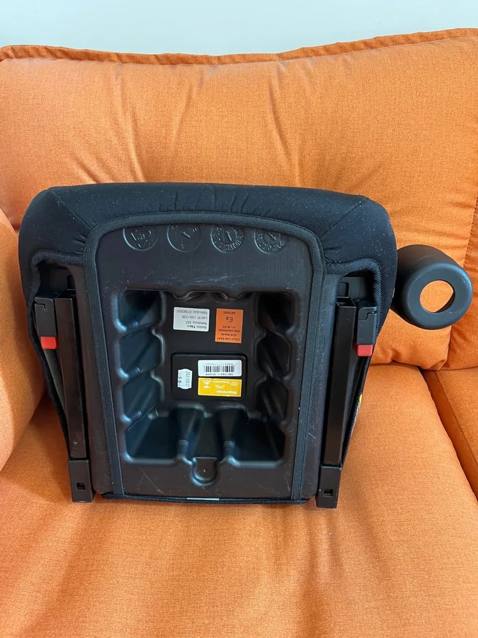 Assento infantil para carro com isofix - Kiddo Fika+ preto - Seminovo - Foto 4
