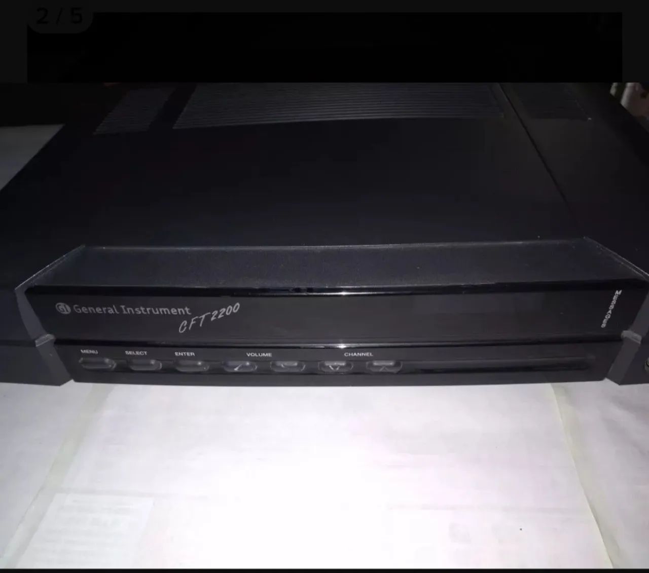Aparelho Antigo Da General Instrument Cft 2200 - Foto 2