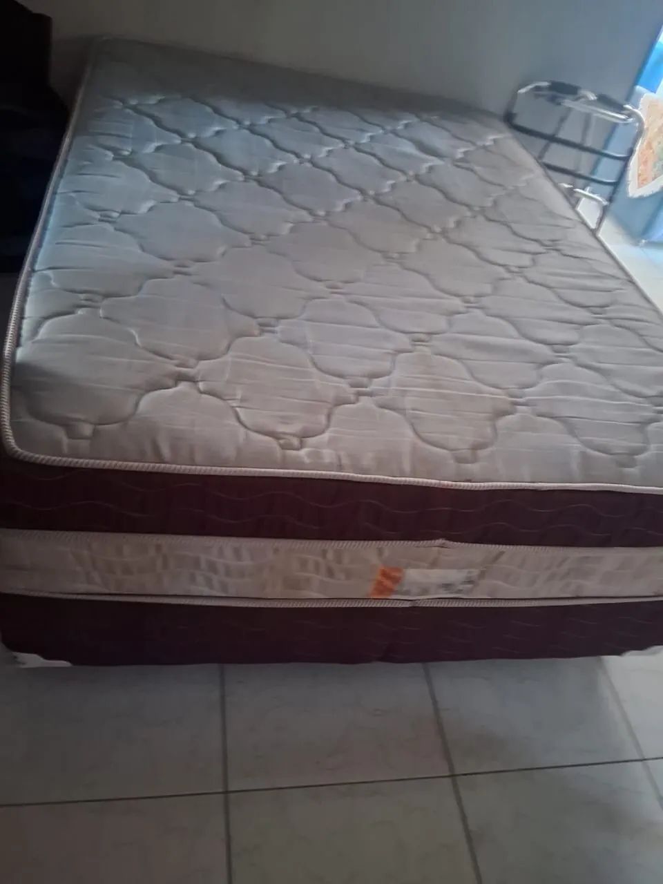 Cama box de casal, molas ensacadas  - Foto 2