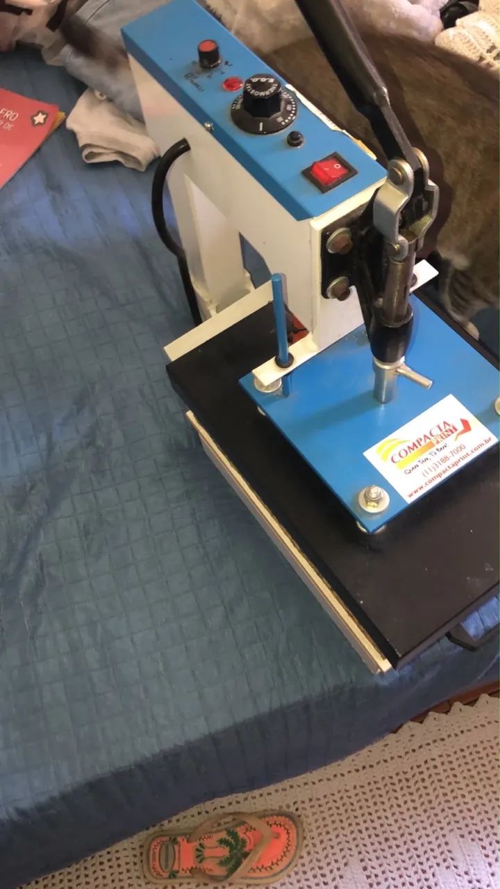 Prensa Térmica Compacta Print para Camisetas - Foto 5