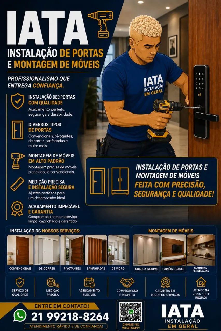 Montador de móveis e instalação de portas - Foto 2