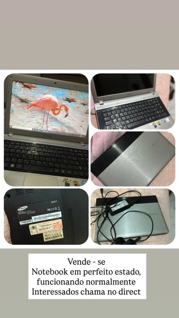 Notebook Samsung Rv411