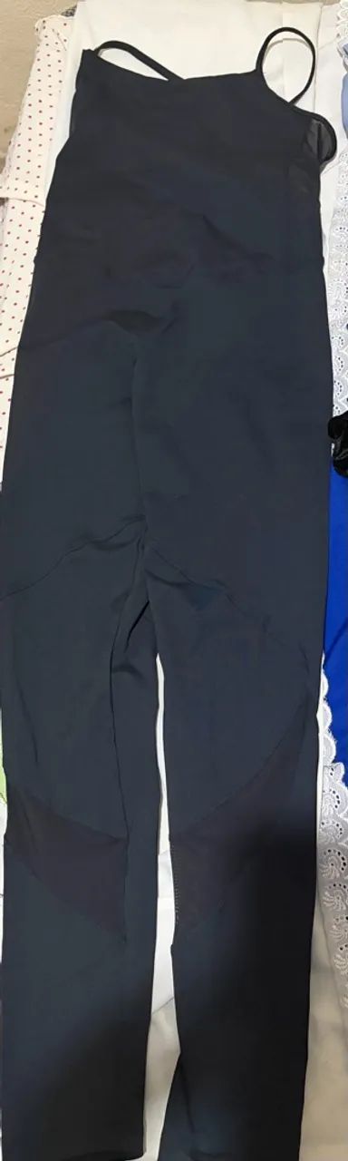 Macacão em tule preto 