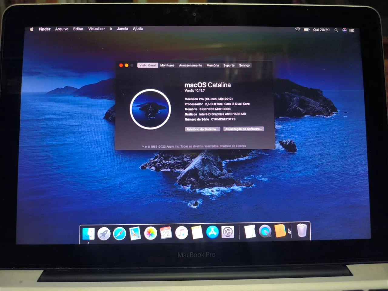 macbook pro 13 mid 2012