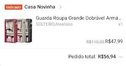 Guarda roupas Desmontavel  - Foto 2