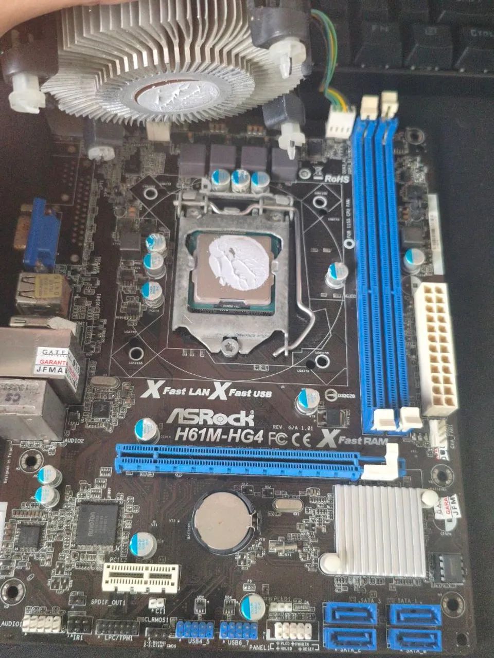 Placa mãe liga 1155 - Foto 2