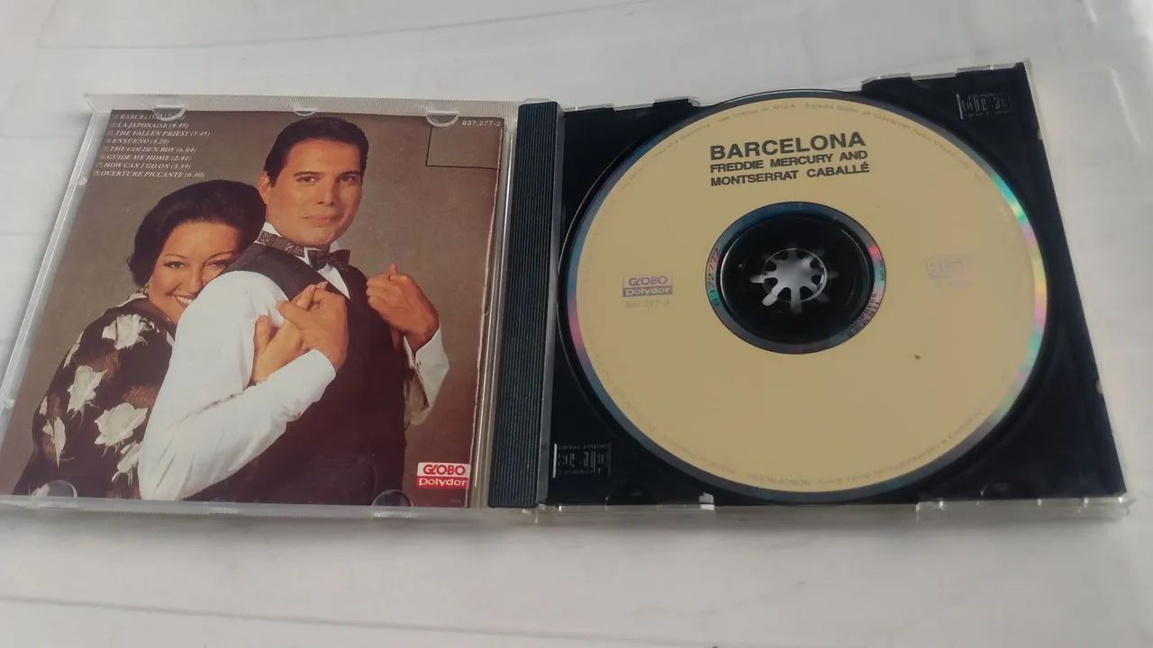 CD original Freddie Mercury Barcelona  - Foto 4