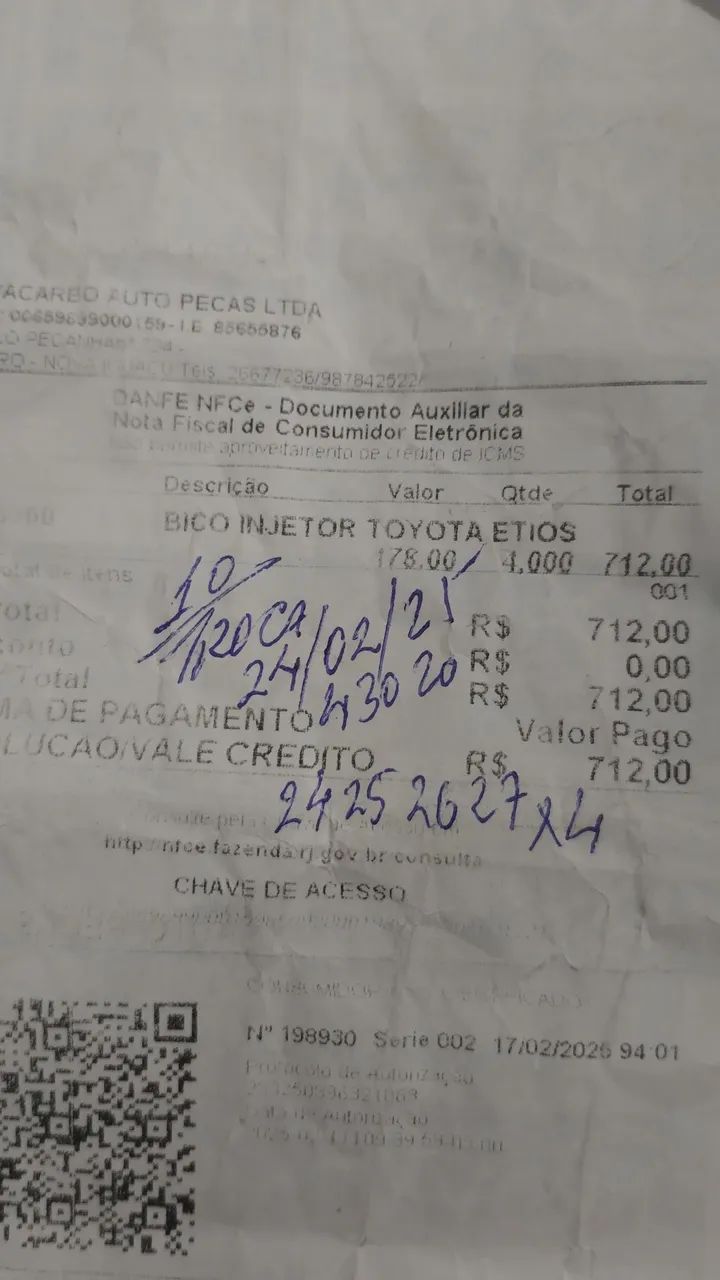 Vendo bico injetor novo com NF  - Foto 2