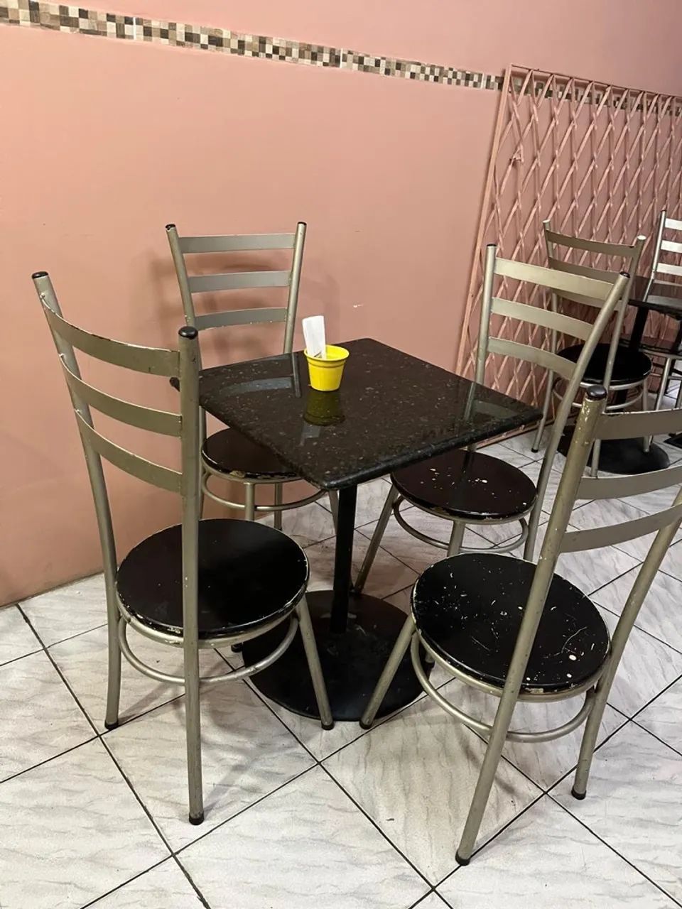 Mesa para lanchonete