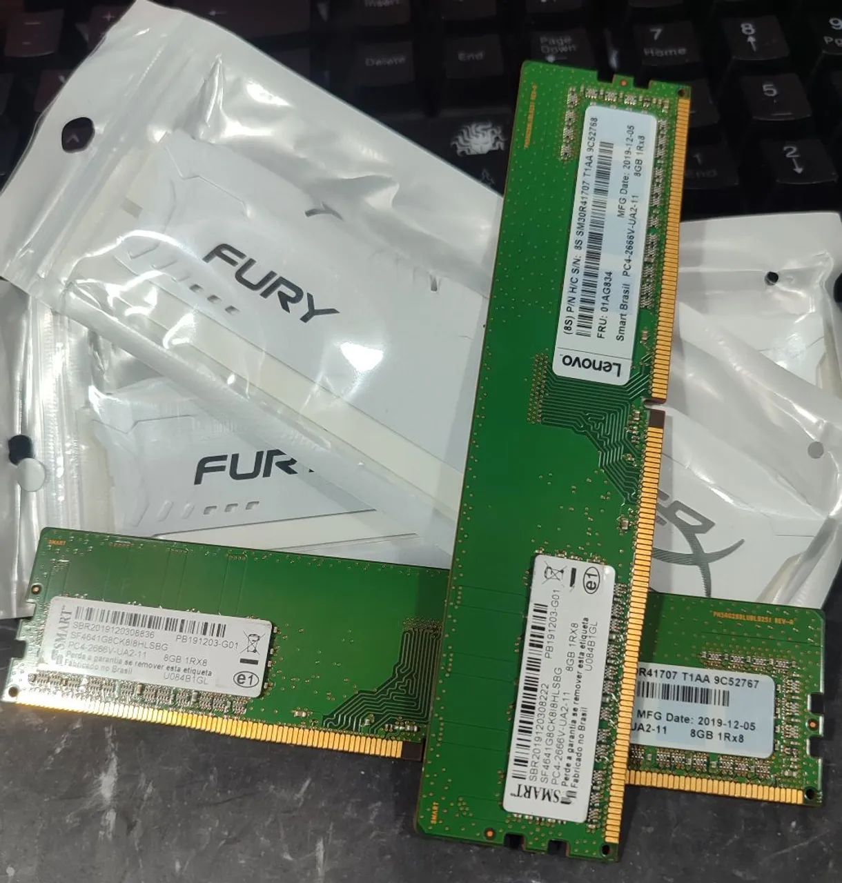 RAM DDR4 8gb 2666Mhz