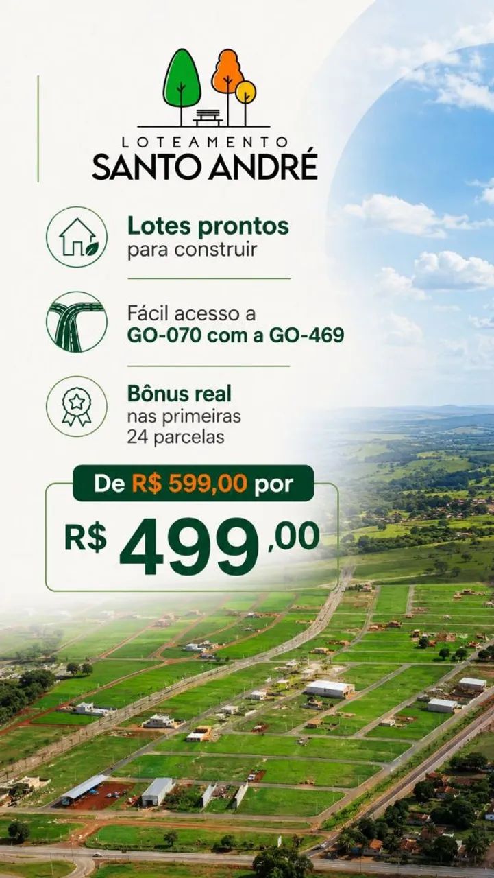 LOTES A PRESTAÇÃO EM GOIÂNIA E REGIÃO  - Foto 3