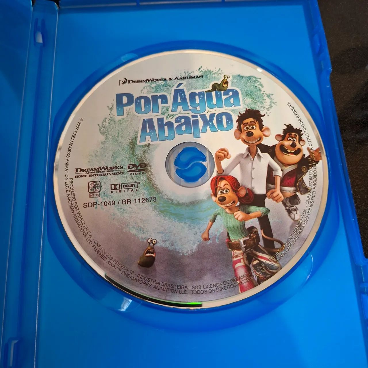 DVD Por Água Abaixo  - Foto 3