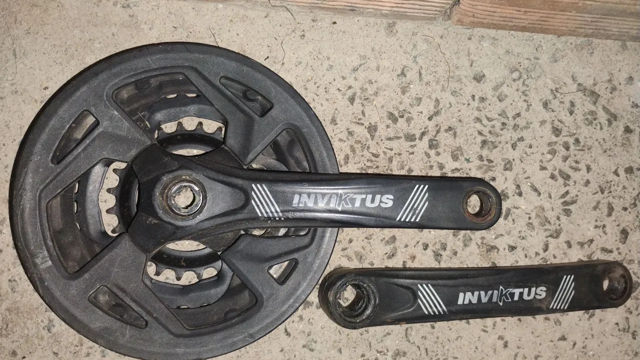 Pedivela triplo de bicicleta - Foto 2
