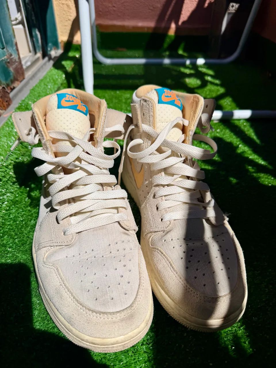 Air Jordan 1 Zoom CMFT 2 Orewood Brown - Tamanho 40  - Foto 5