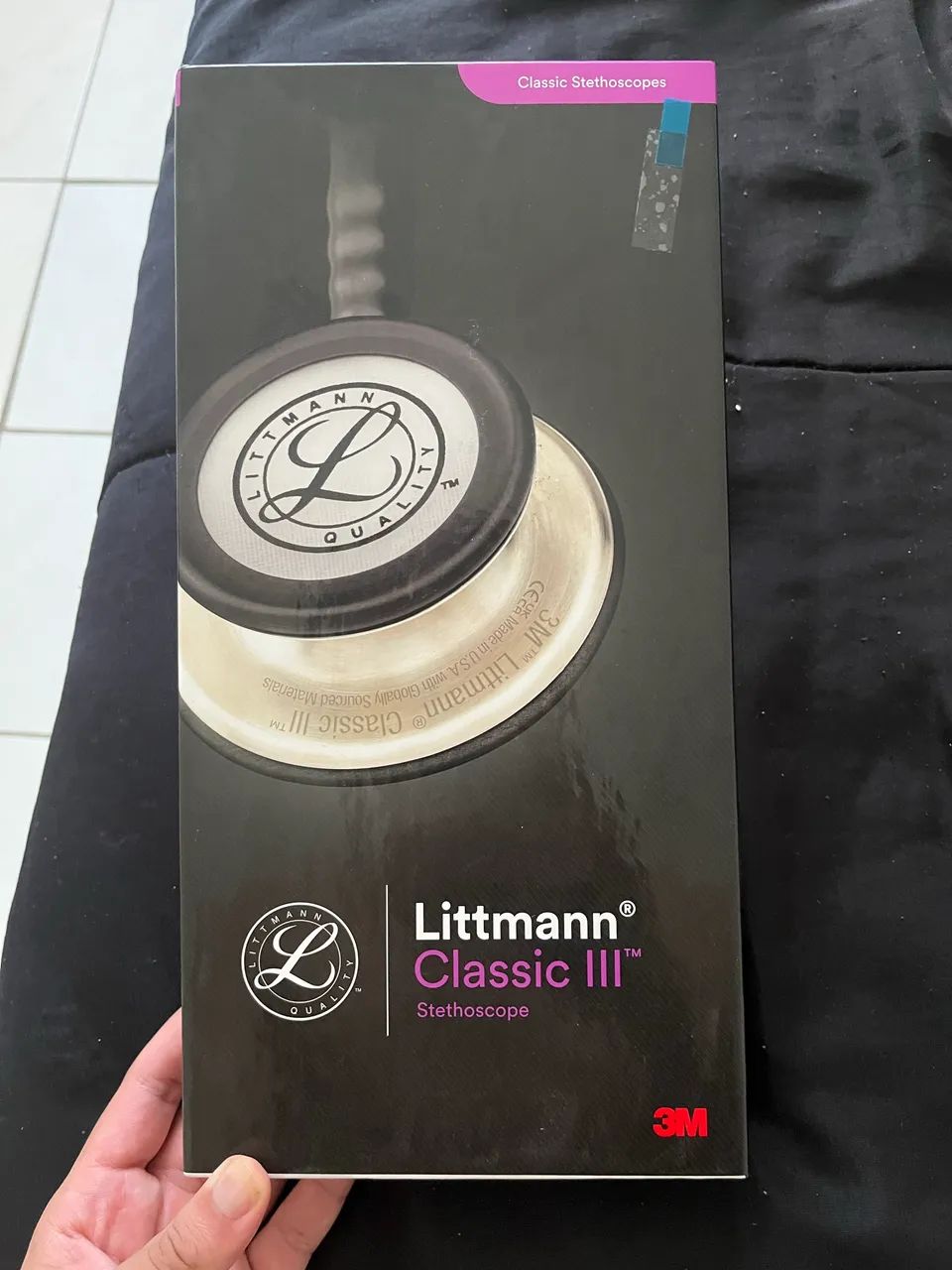 Estetoscópio 3M Littmann Classic III ? Chocolate & Cobre