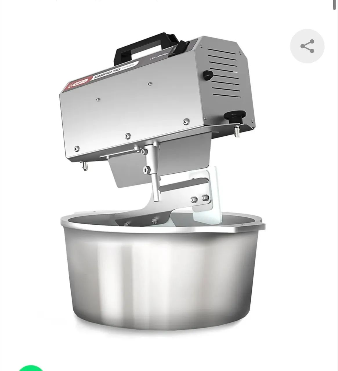 Amassadeira 5 Kg com espátulas para doces também  - Foto 2