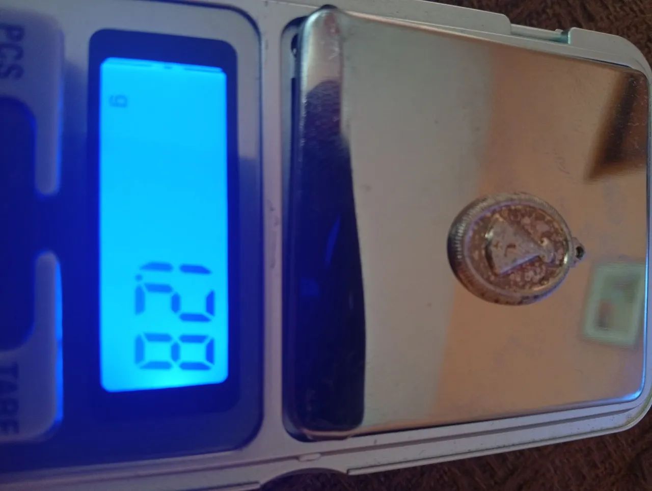 Pingente de prata nossa senhora 