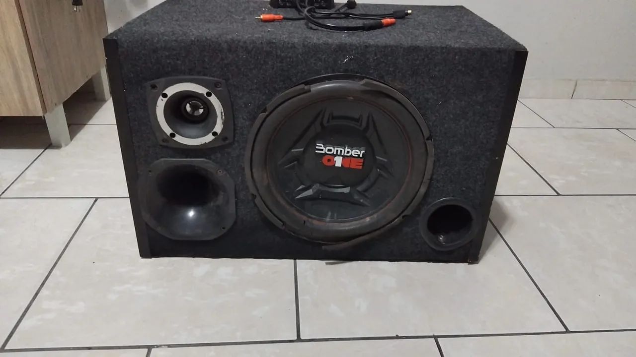 Caixa trio com modulo
