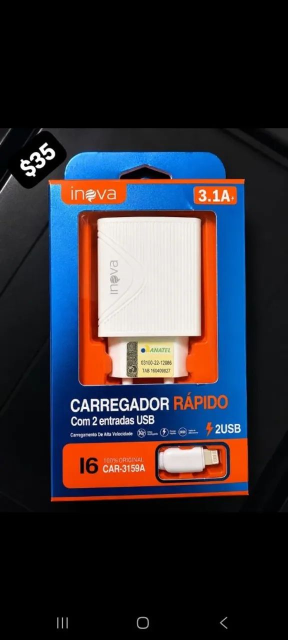 Carregador iPhone e tipo C  - Foto 2