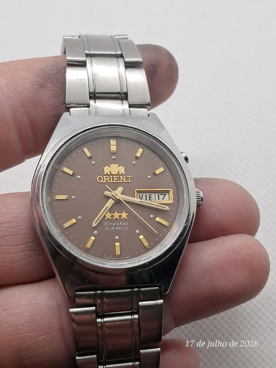 Relogio Orient 3 estrelas automático  - Foto 2
