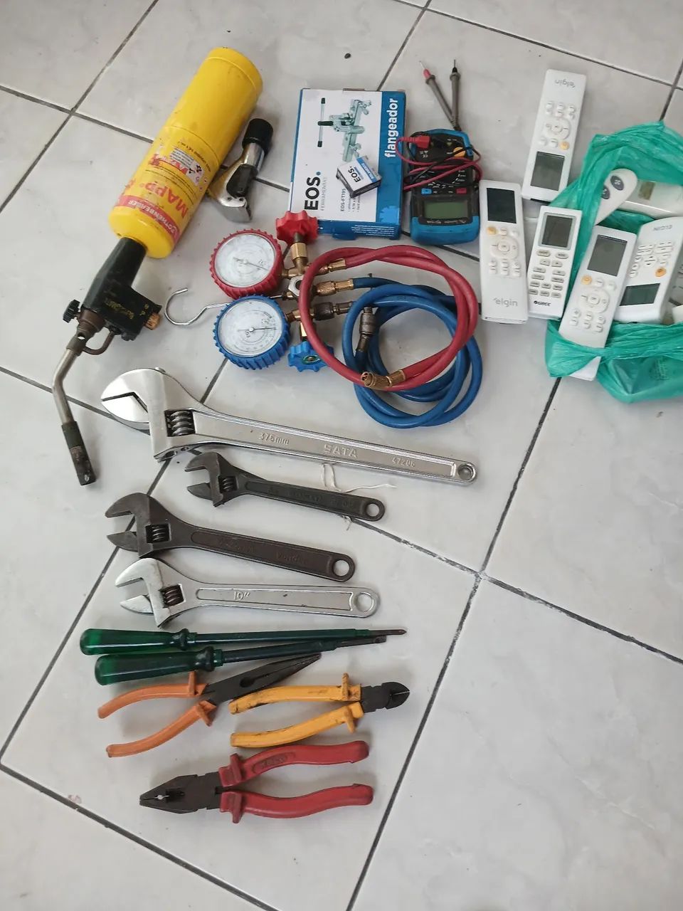 Ferramental para quem trabalha com ar-condicionado 