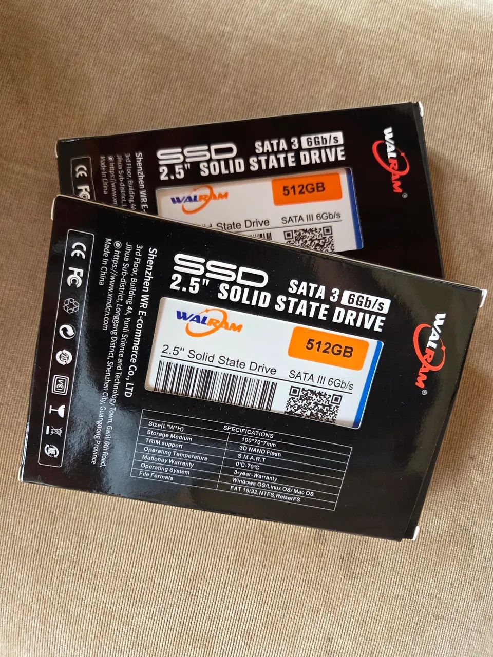 SSD Walram 512gb Novo - Foto 3
