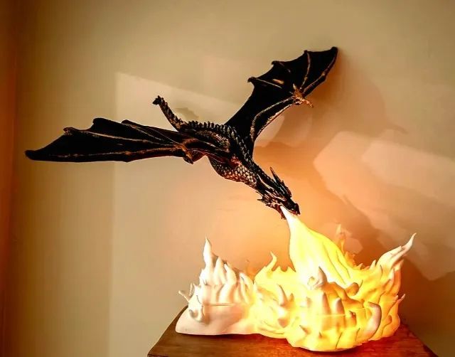 Luminária Dragão 
