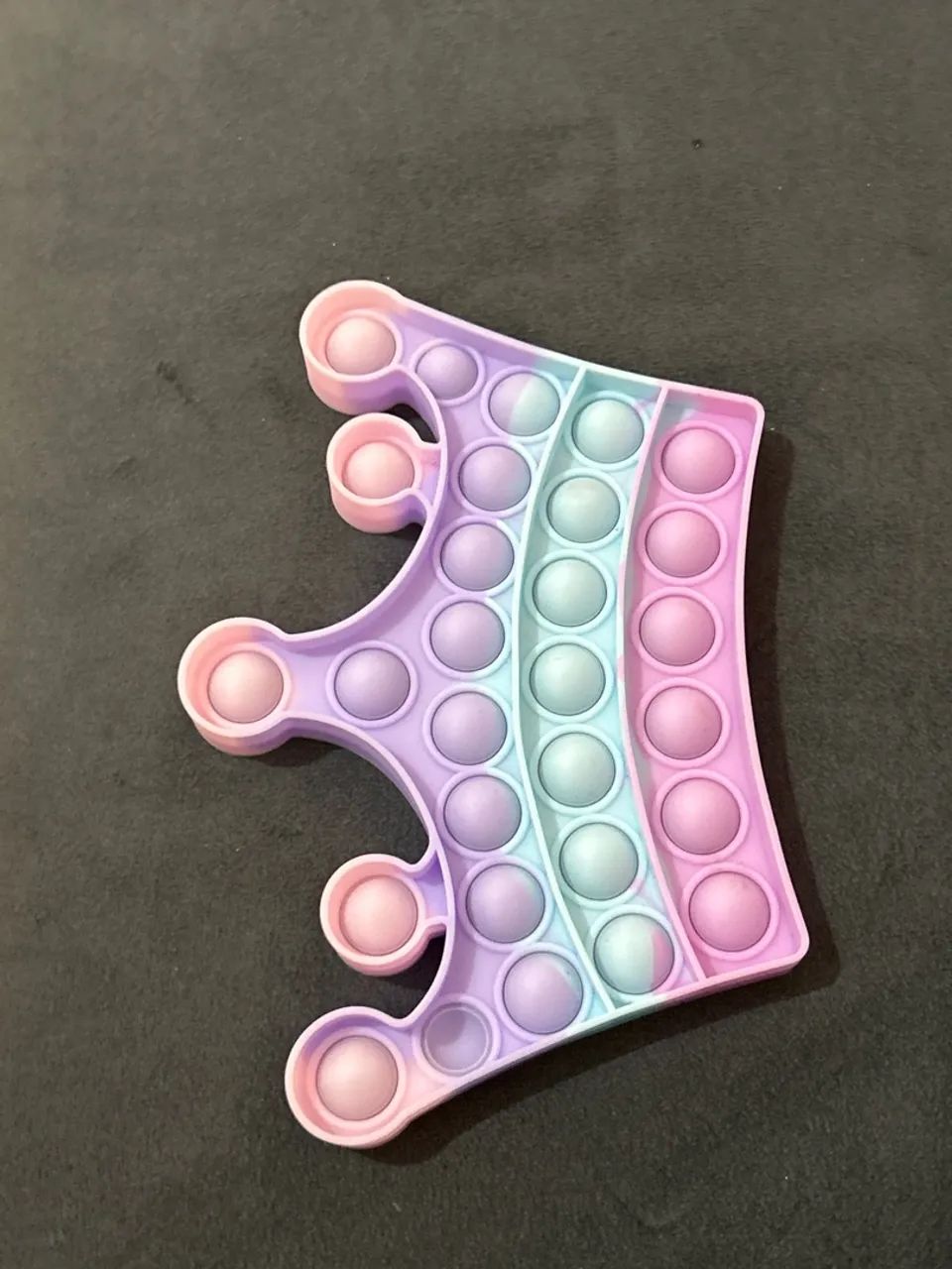 Fidget toy pop it de coroa  - Foto 4