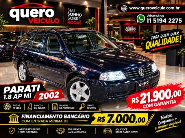 Volkswagen Parati 1.8 MI/ 1.8 MI Plus 2002