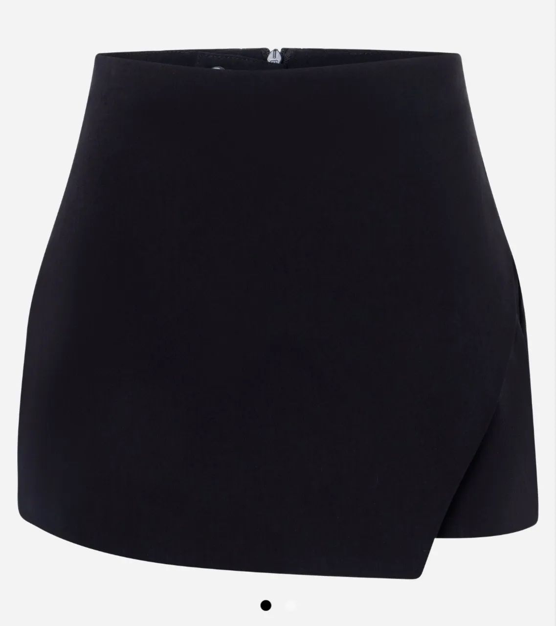 Short saia Renner preto usado uma vez