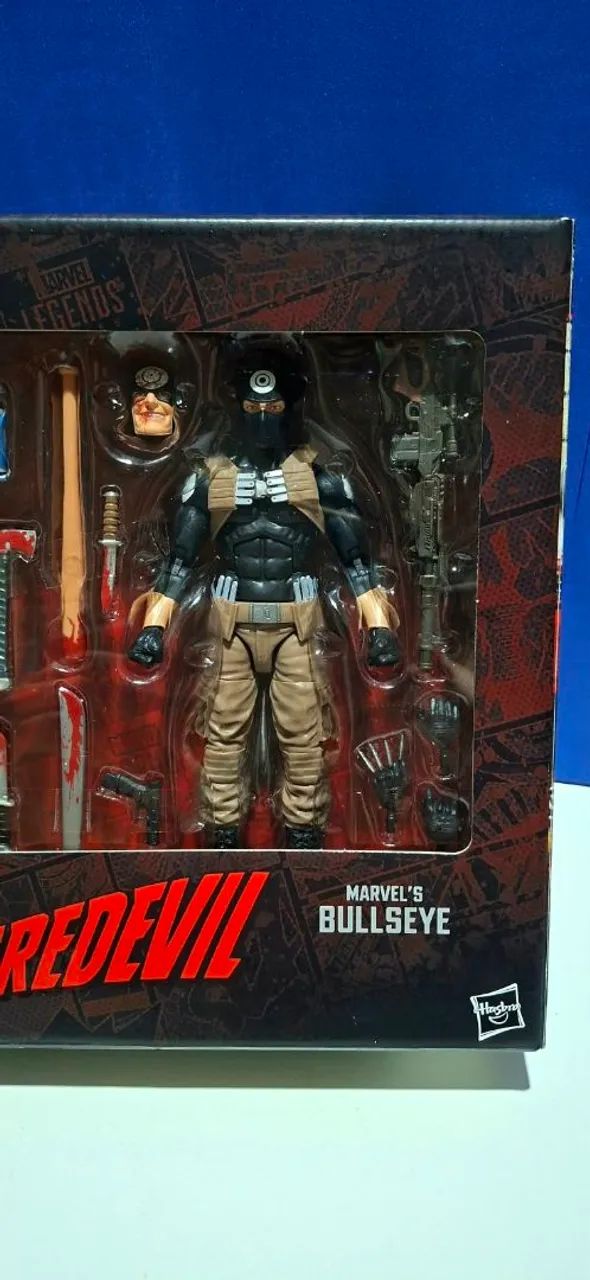 Marvel legends Bullseye e Muse-pack mercenário - Foto 3